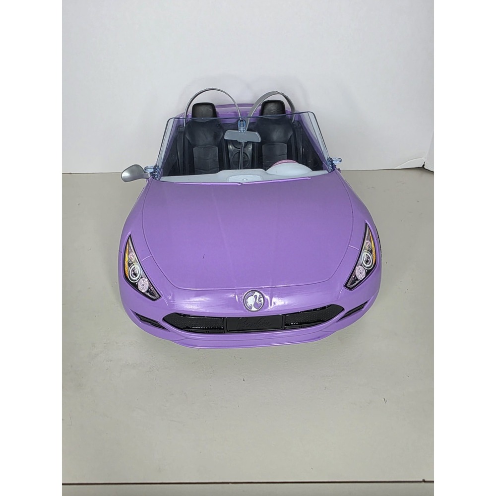 Mattel HBT92 Barbie Purple Convertible 2 Seater Sports Car - Picture 5 of 8